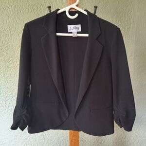 Joseph Ribkoff black knit jacket Size Small